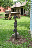Pump with wagon